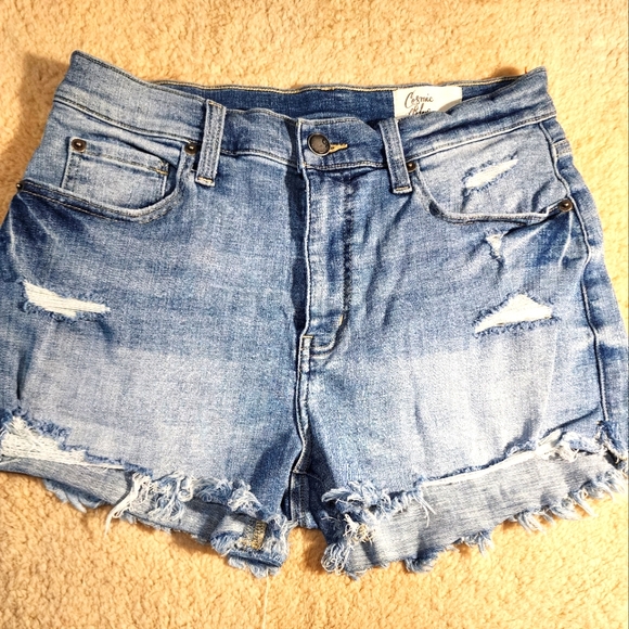 Pants - COSMIC BLUE LOVE Denim shorts